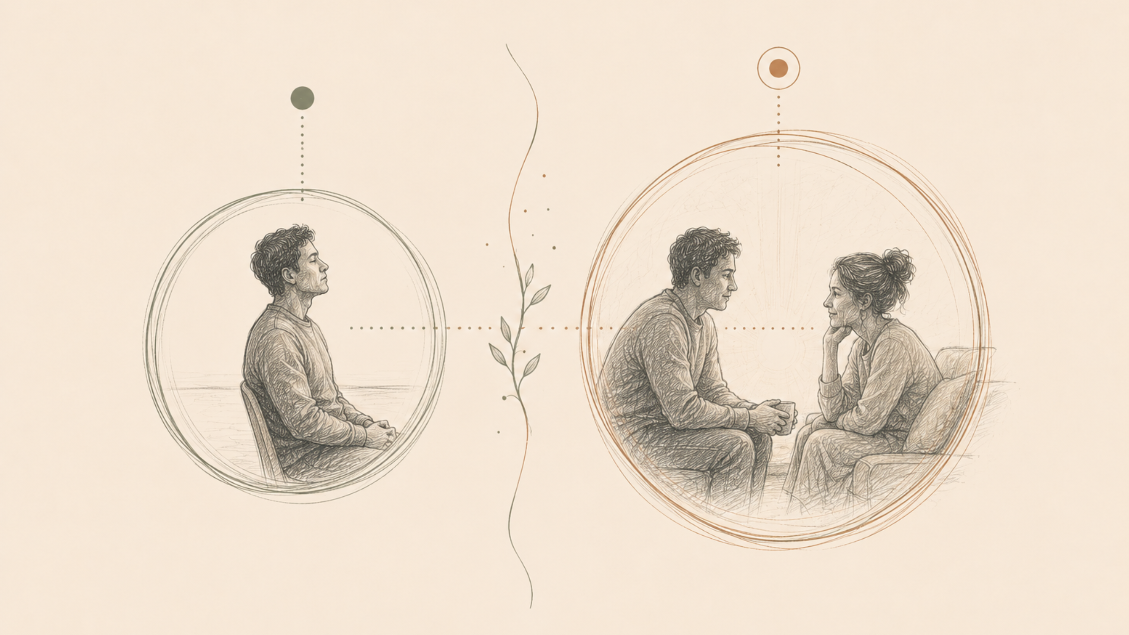 The Quiet Difference Between Being Composed and Being Connected